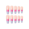 12 Sizes-24 Pcs Press On Nails JP1602