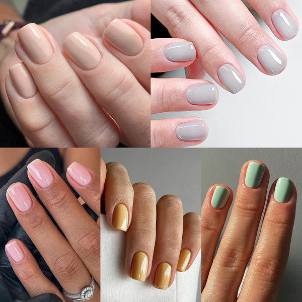 12 Sizes-24 Pcs Press On Nails JP3155