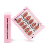 Glamhalo Premiere 30pcs Press On Nails – Eco-Friendly Perfect Fit - GD41