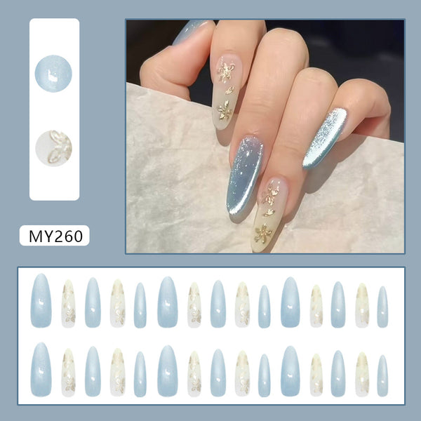 15 Sizes-30 PcsPress On Nails My260
