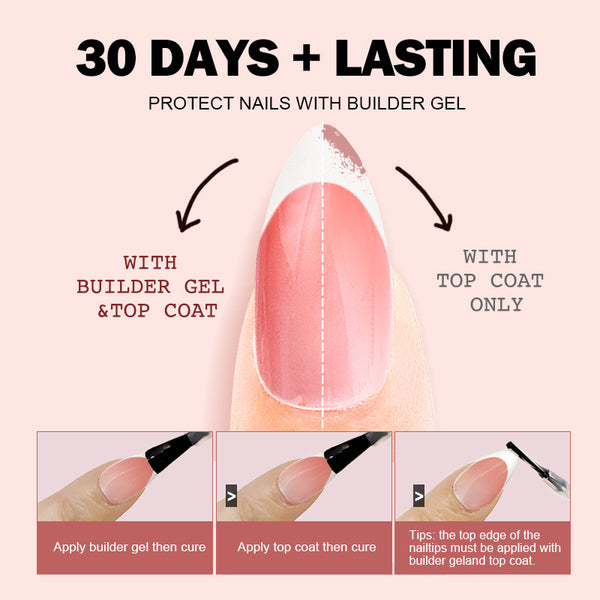 12 Sizes-24 Pcs Press On Nails FS003