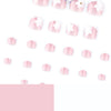 12 Sizes-24 Pcs Press On Nails JP3811
