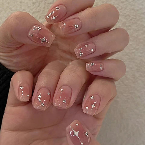 12 Sizes-24 Pcs Press On Nails Z911