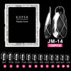 120 Pcs Press On Nails JM01