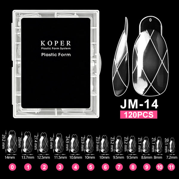 120 Pcs Press On Nails JM01