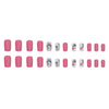 12 Sizes-24 Pcs Press On Nails Y104