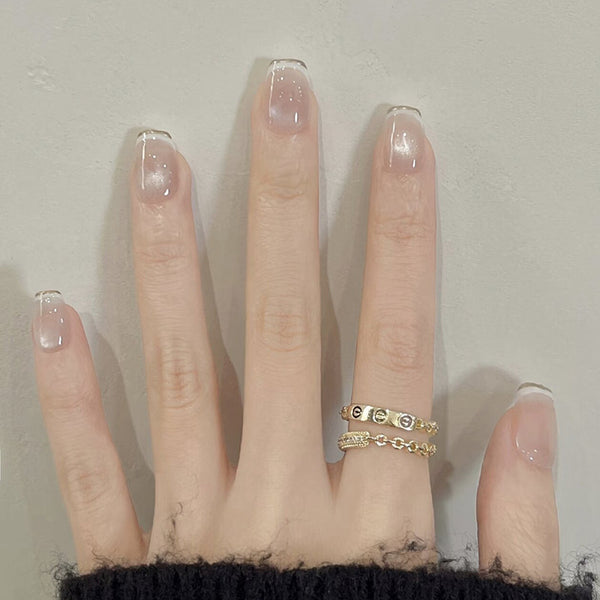 15 Sizes-30 PcsPress On Nails My237