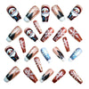 12 Sizes-24 Pcs Press On Nails Y1246
