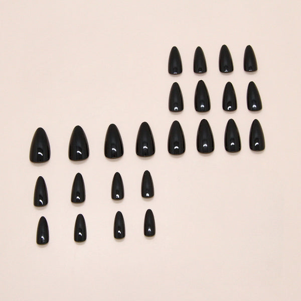 12 Sizes-24 Pcs Press On Nails CF054
