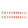 12 Sizes-24 Pcs Press On Nails Z604