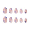 12 Sizes-24 Pcs Press On Nails JP4403