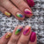 12 Sizes-24 Pcs Press On Nails W1003