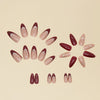 12 Sizes-24 Pcs Press On Nails Y011