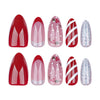 12 Sizes-24 Pcs Press On Nails JP3454