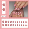 12 Sizes-24 Pcs Press On Nails W1239