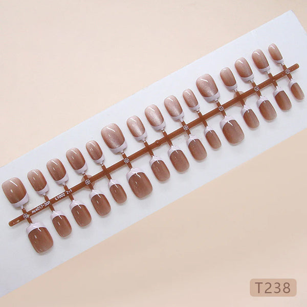 15 Sizes-30 Pcs Press On Nails T238