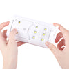 USB powered 10W manicure light therapy machine mini nail baking lamp UV