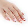 Almond French Glossy Medium Press on Nails