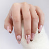 Almond French Glossy Medium Press on Nails