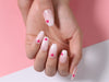 Glossy Medium Pink Press on Nails