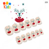 Mini Press On Nails For Kids 24Pcs-12Size