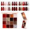 16 Colors Solid Nail Gel Set2