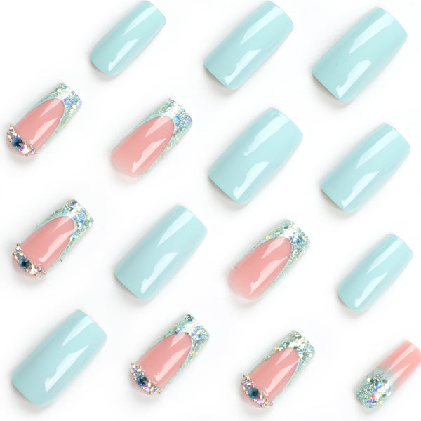 12 Sizes-24 Pcs Press On Nails jp2811