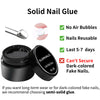 Solid Nail Gel Glue For Nail Tips and press on nails nail glue