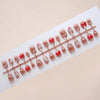 15 Sizes-30 Pcs Press On Nails T197