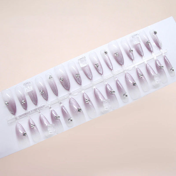 15 Sizes-30 Pcs Press On Nails T235