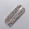 Mini Micro Nail Rhinestones – Ultra Small Acrylic Flatback Irregular Gems for Press-On Nails & Nail Art