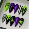 12 Sizes-24 Pcs Press On Nails Y2185